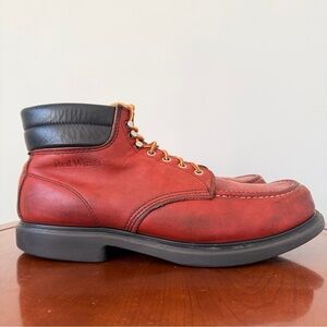 Red Wing Heritage Classic Moc-Toe Supersole Work Boots | US 14